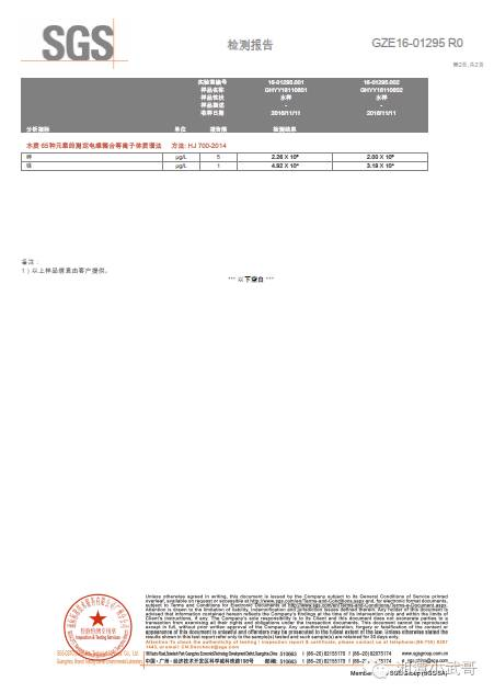 检测报告
